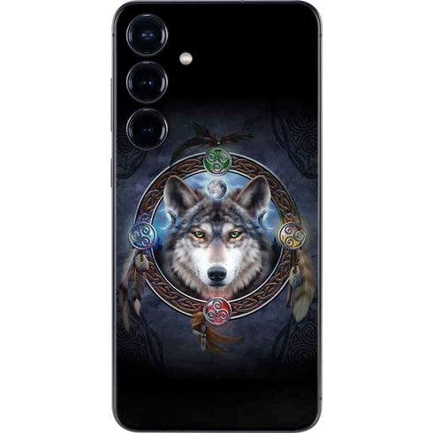 Wolf Symbols by Brigid Ashwood Galaxy S25 Skin